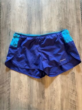 Patagonia Strider Pro Shorts Women’s Size Medium Cobalt Blue